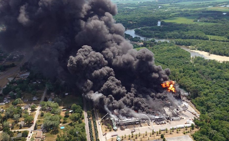 How to prevent fire at chemical plant