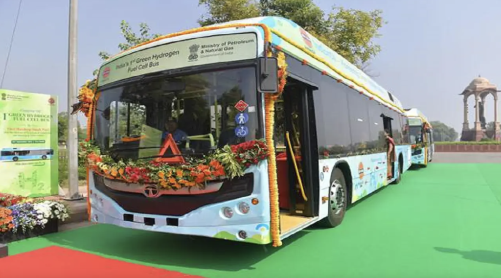 India's First Green Hydrogen Bus: Making the Way to a Cleaner Energy Future