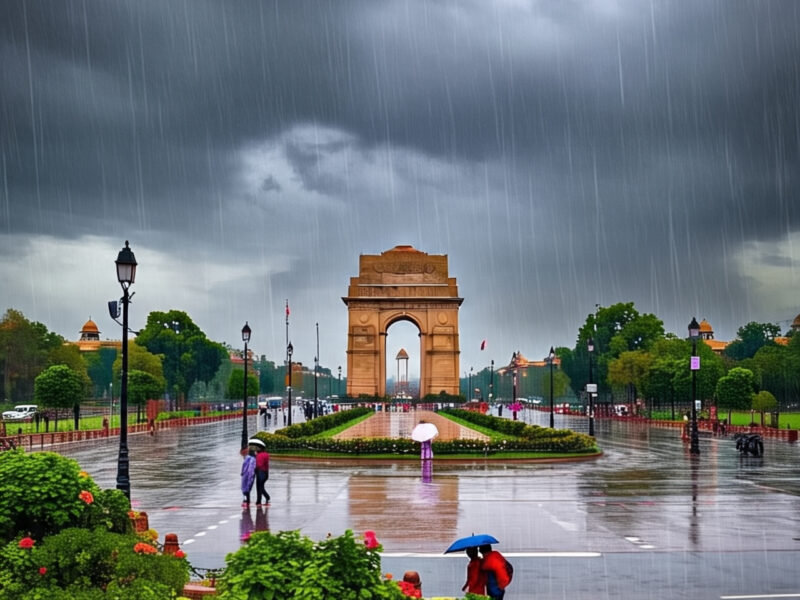 Delhi artificial monsoon