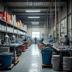Paint factory