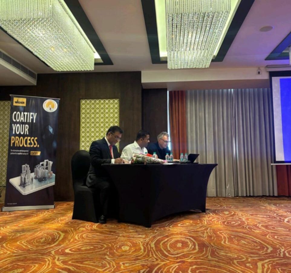 Wagner Leads the Charge in Alloy Wheel Coating Innovation at Gurugram Conference