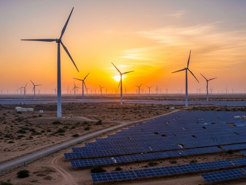 Adani Green Commissions 700 MW Solar-Wind Hybrid Project in Rajasthan