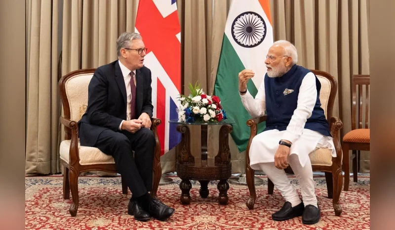 UK Prime Minister Keir Starmer Visits India to Boost Trade