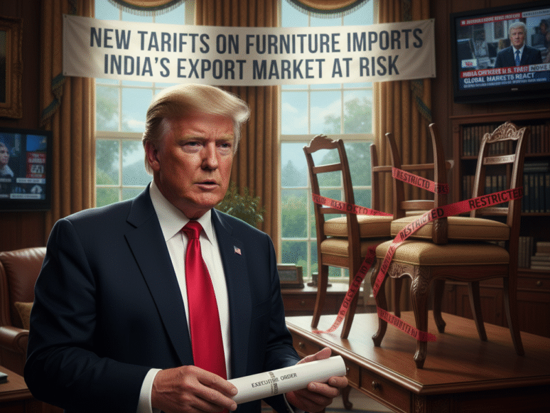 Trump’s Furniture Tariffs Threaten India’s Export Market