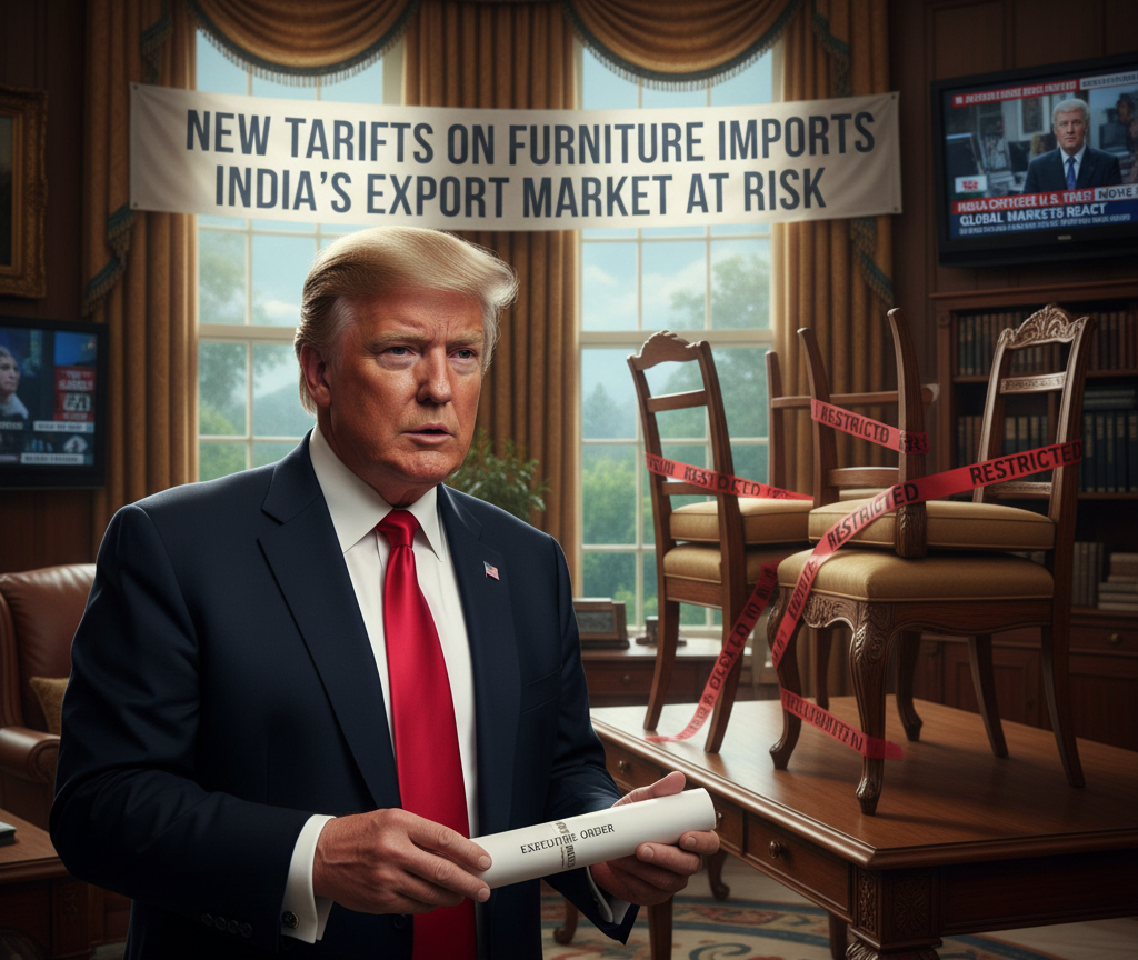 Trump’s Furniture Tariffs Threaten India’s Export Market