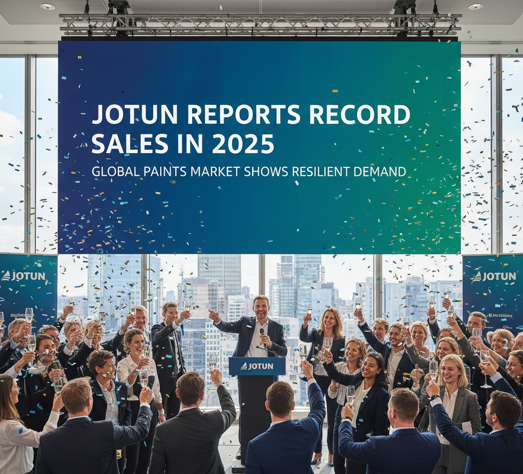 Jotun Reports Record Sales in 2025: Global Paints Market Shows Resilient Demand