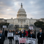 US Government Enters Partial Shutdown Amidst Partisan Deadlock