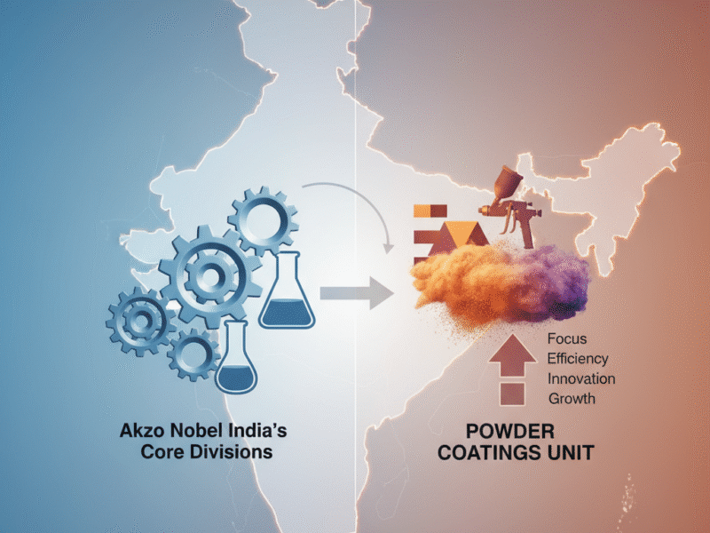 Akzo Nobel India Separates Powder Coatings Unit: Strategic Move to Boost Focus and Efficiency