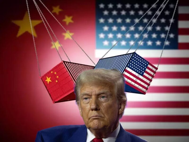 Trump 100% Tariffs on Chinese Imports; Trade War Escalation.