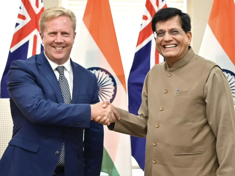 India, New Zealand Near Historic Free Trade Deal After Seven Months of Talks