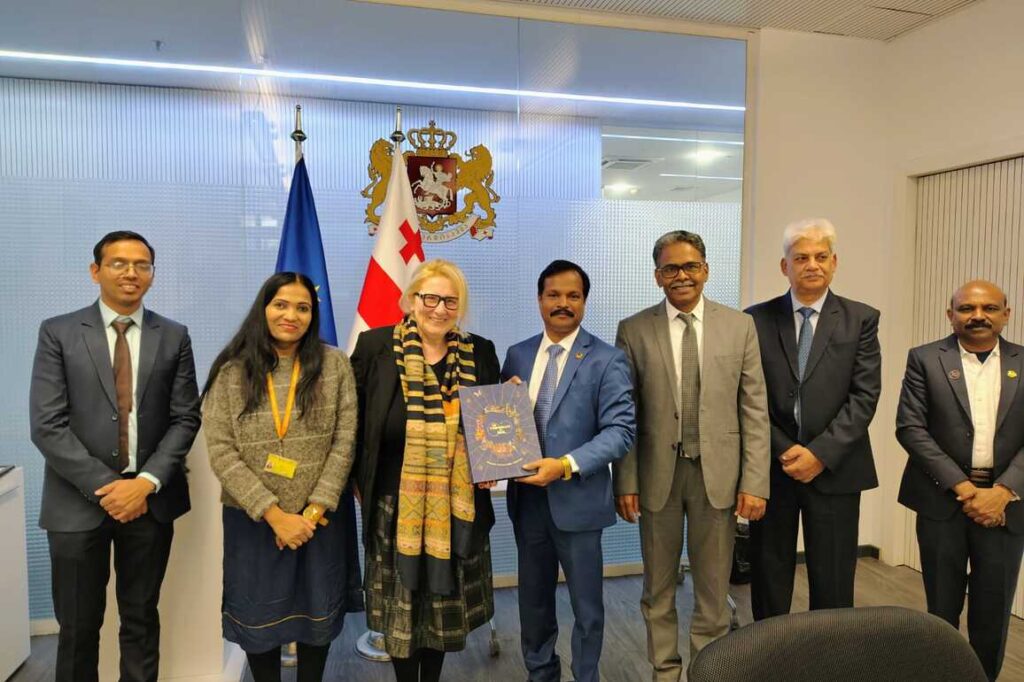 India Strengthens Textile & Sericulture Cooperation with Georgia