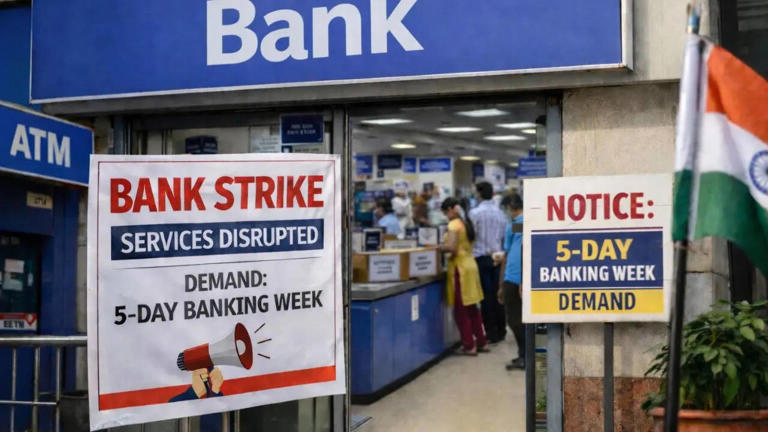 Bank unions call one-day strike on January 27; PSU banks warn of service disruption