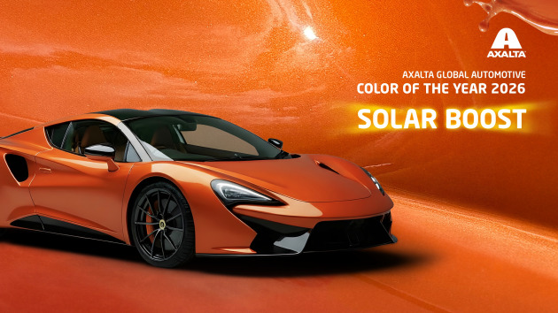 Axalta names ‘Solar Boost’ as 2026 Global Automotive Colour of the Year
